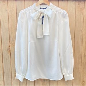 Maje white blouse in size 1